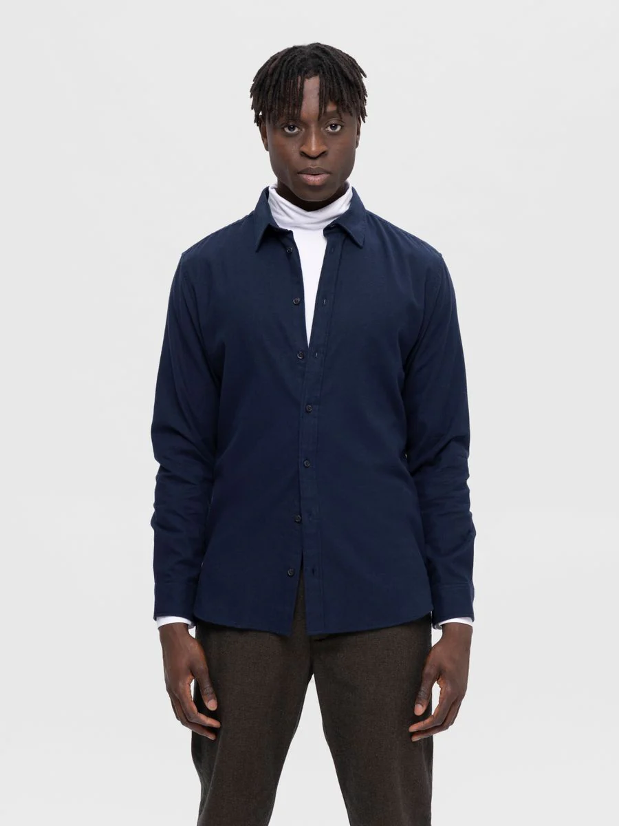 SLHSLIMOWEN-BRUSHED SHIRT LS NOOS - Image 2