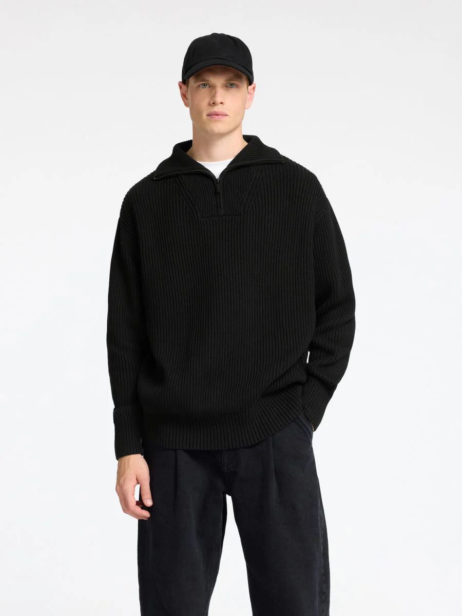 SLMDRY LS KNIT HALF ZIP NOOS - Image 2