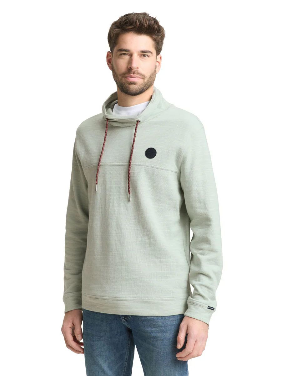 Snood Langarmshirt mit Logo-Badge - Image 5