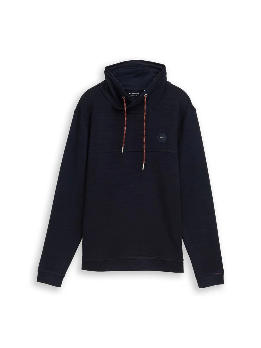 Snood Langarmshirt mit Logo-Badge - Image 7