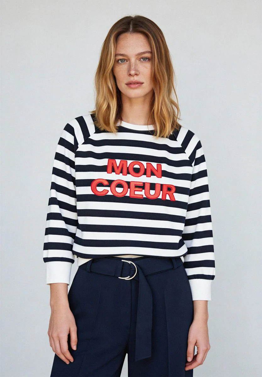 Sweat-Shirt with Artwork, 3/4 Slee - Image 2