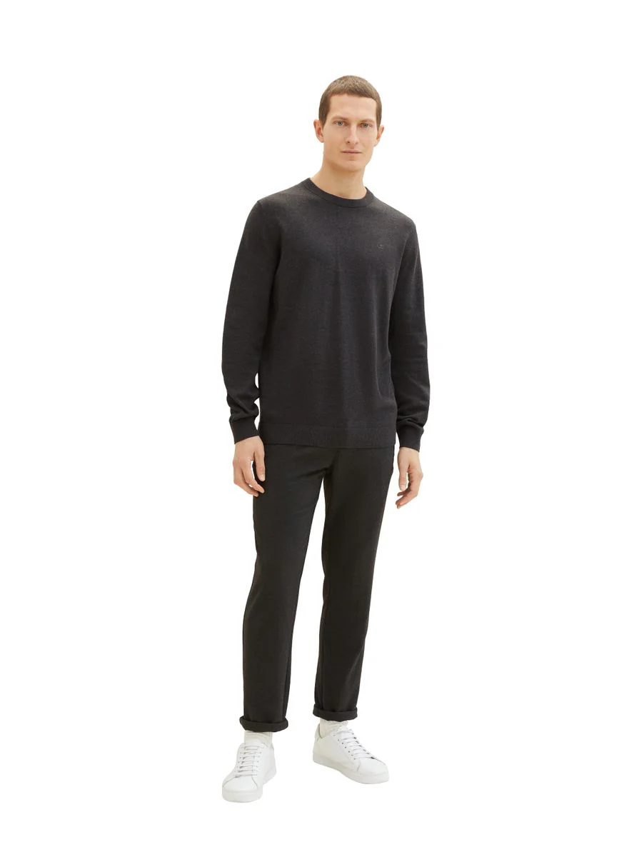 basic crewneck knit - Image 3