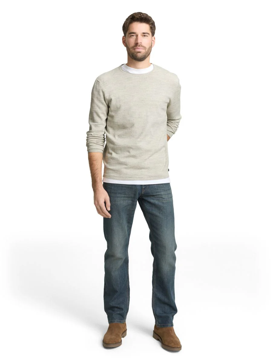 space dye knit pullover - Image 3