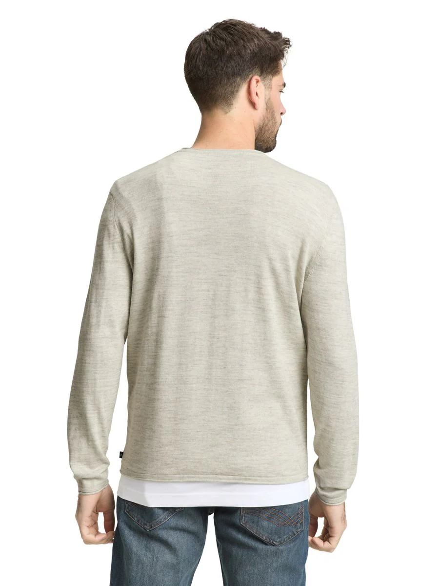 space dye knit pullover - Image 4