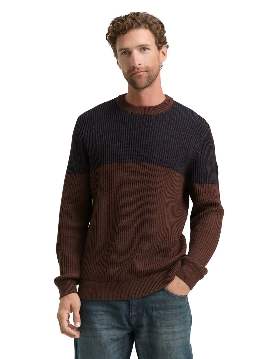 Strickpullover mit Rundhalsausschnitt - Image 5