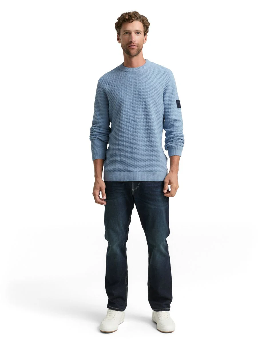 Strickpullover mit Rundhalsausschnitt - Image 3