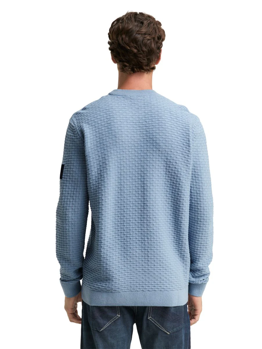 Strickpullover mit Rundhalsausschnitt - Image 4