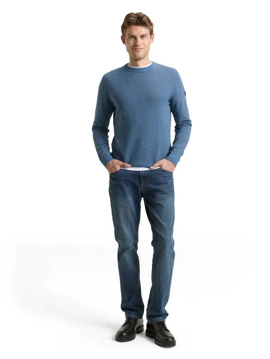 Strickpullover mit Rundhalsausschnitt - Image 3