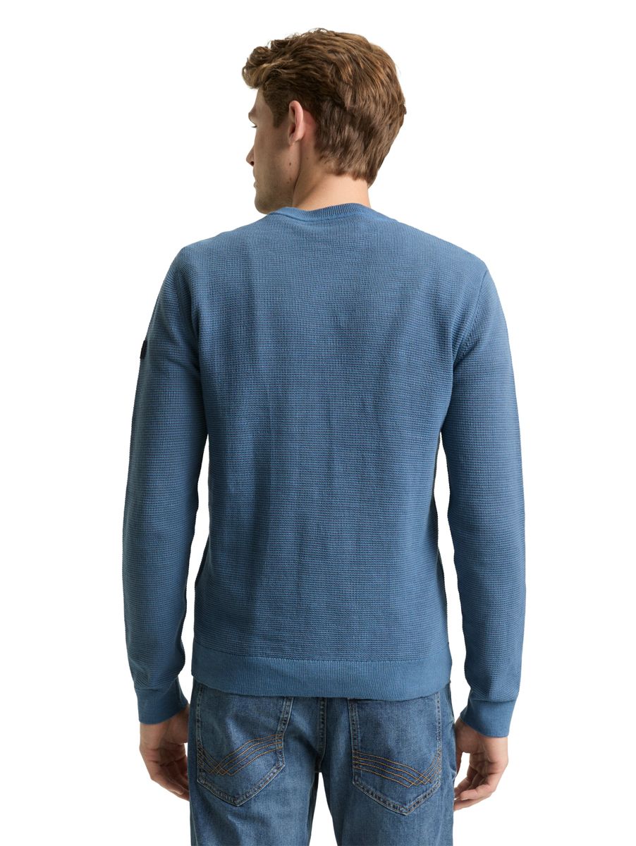 Strickpullover mit Rundhalsausschnitt - Image 4