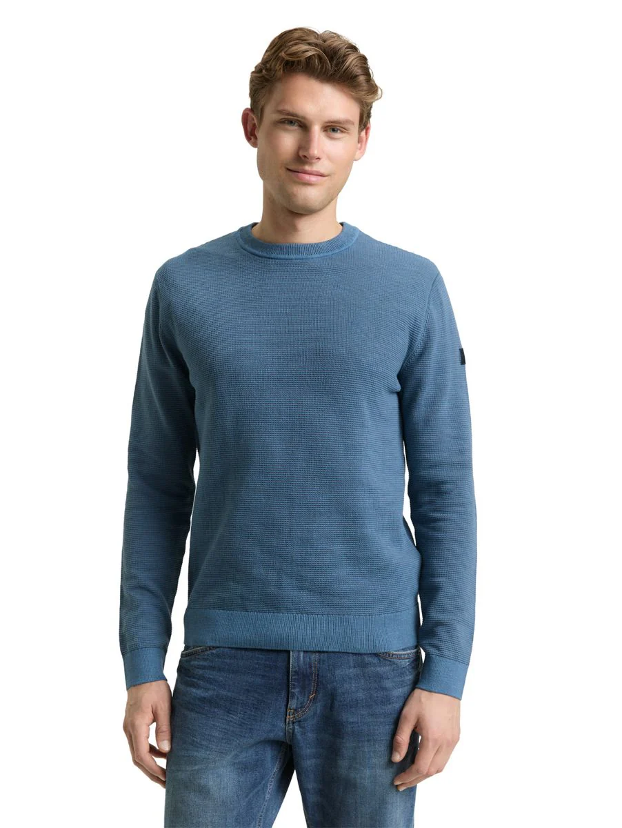 Strickpullover mit Rundhalsausschnitt - Image 6