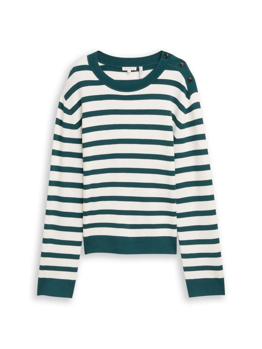 Strickpullover mit Streifenmuster - Image 7