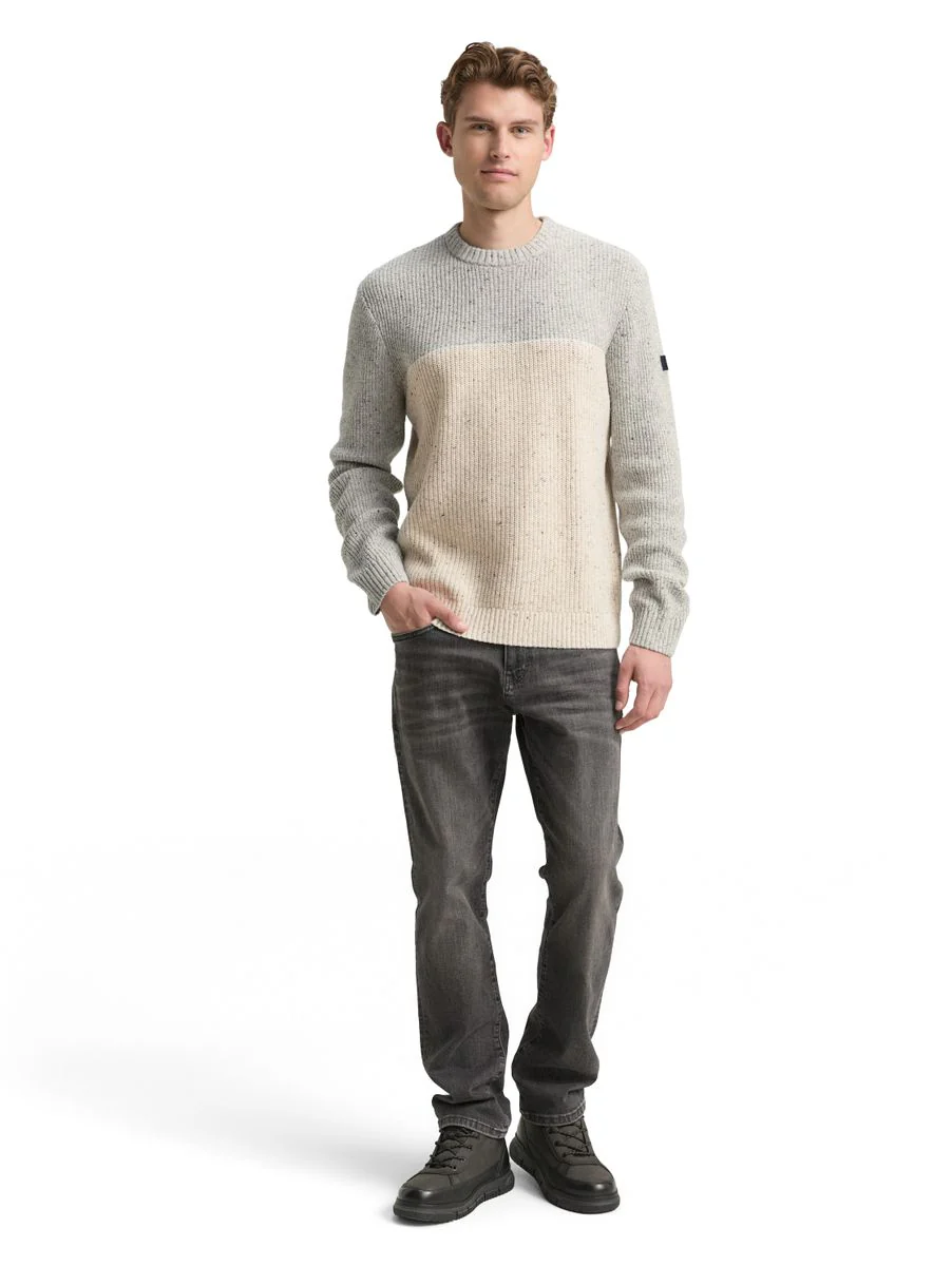 Strickpullover mit Strukturmix - Image 3
