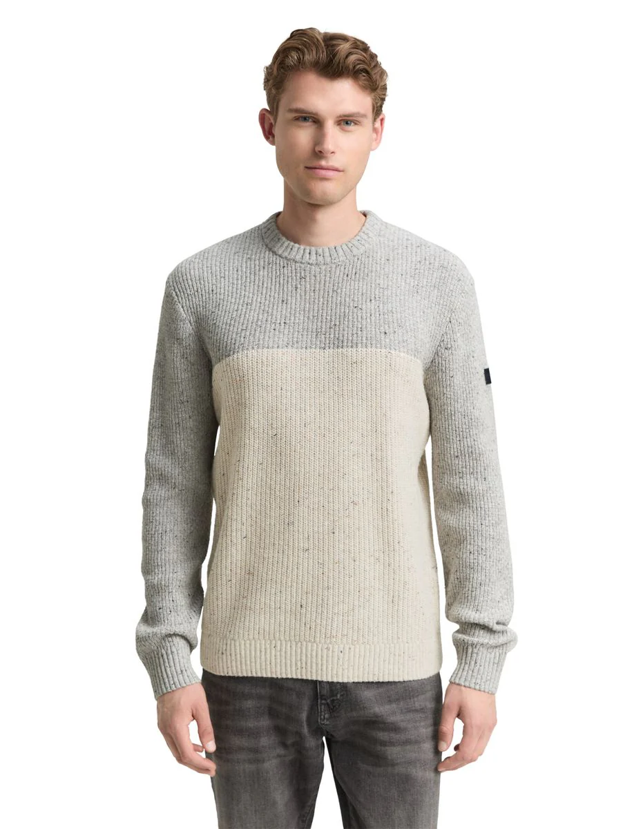 Strickpullover mit Strukturmix - Image 6