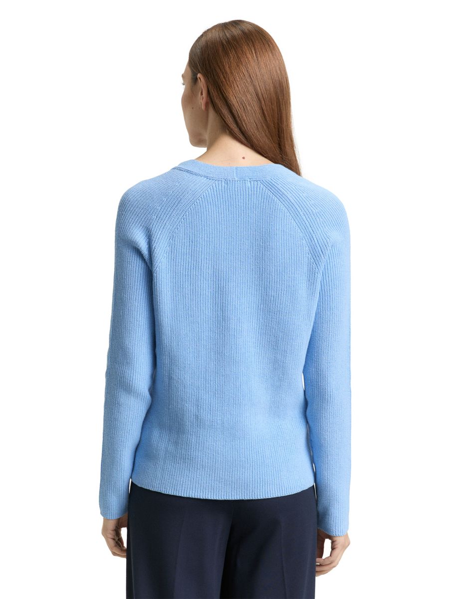 Strickpullover mit V-Ausschnitt - Image 4