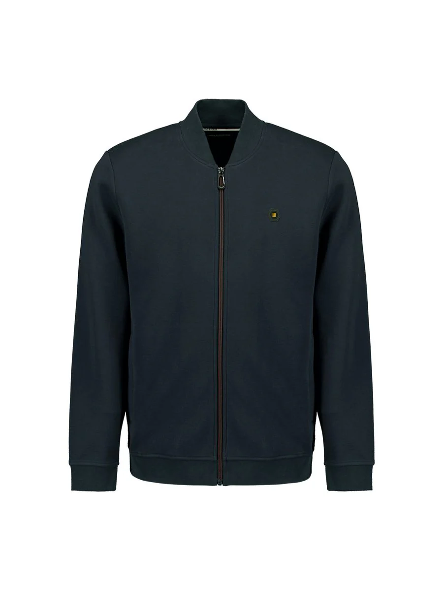 Sweater Full Zipper Pique Bomber - Image 5