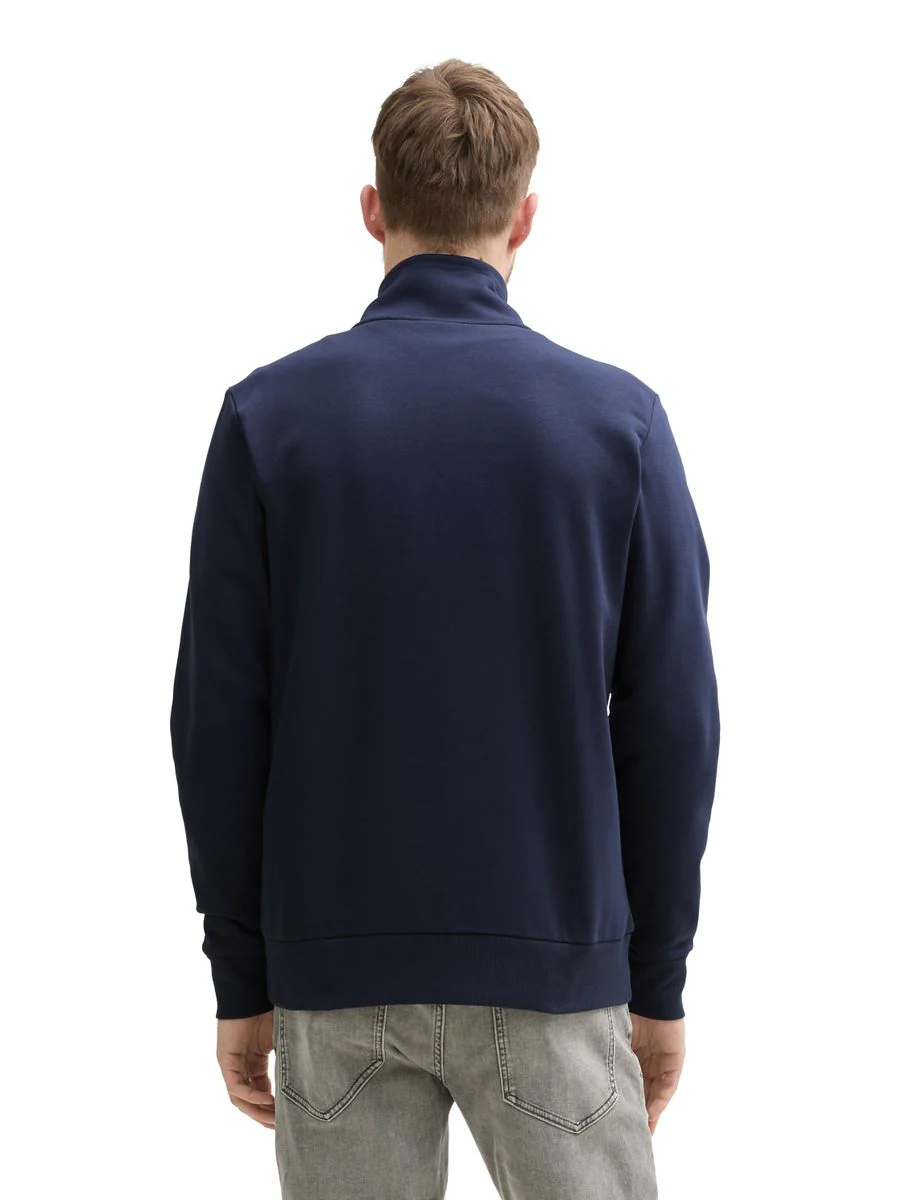 printed stand-up sweat jacket - Image 4