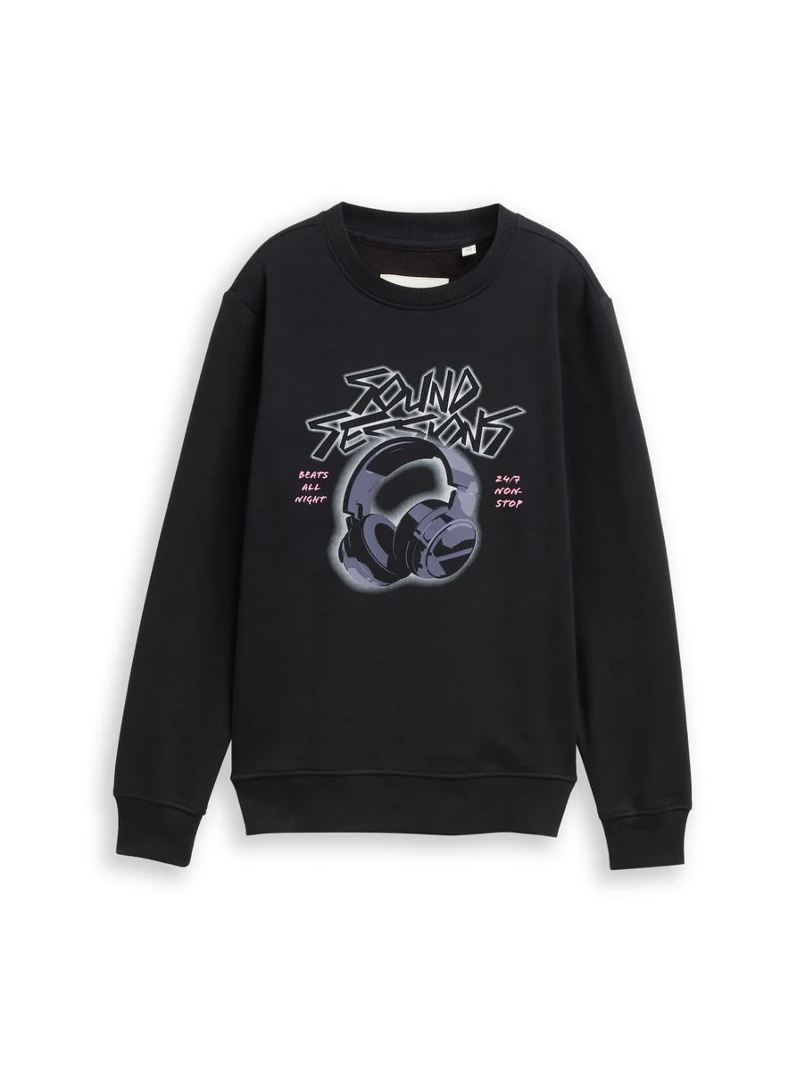 printed sweatshirt
