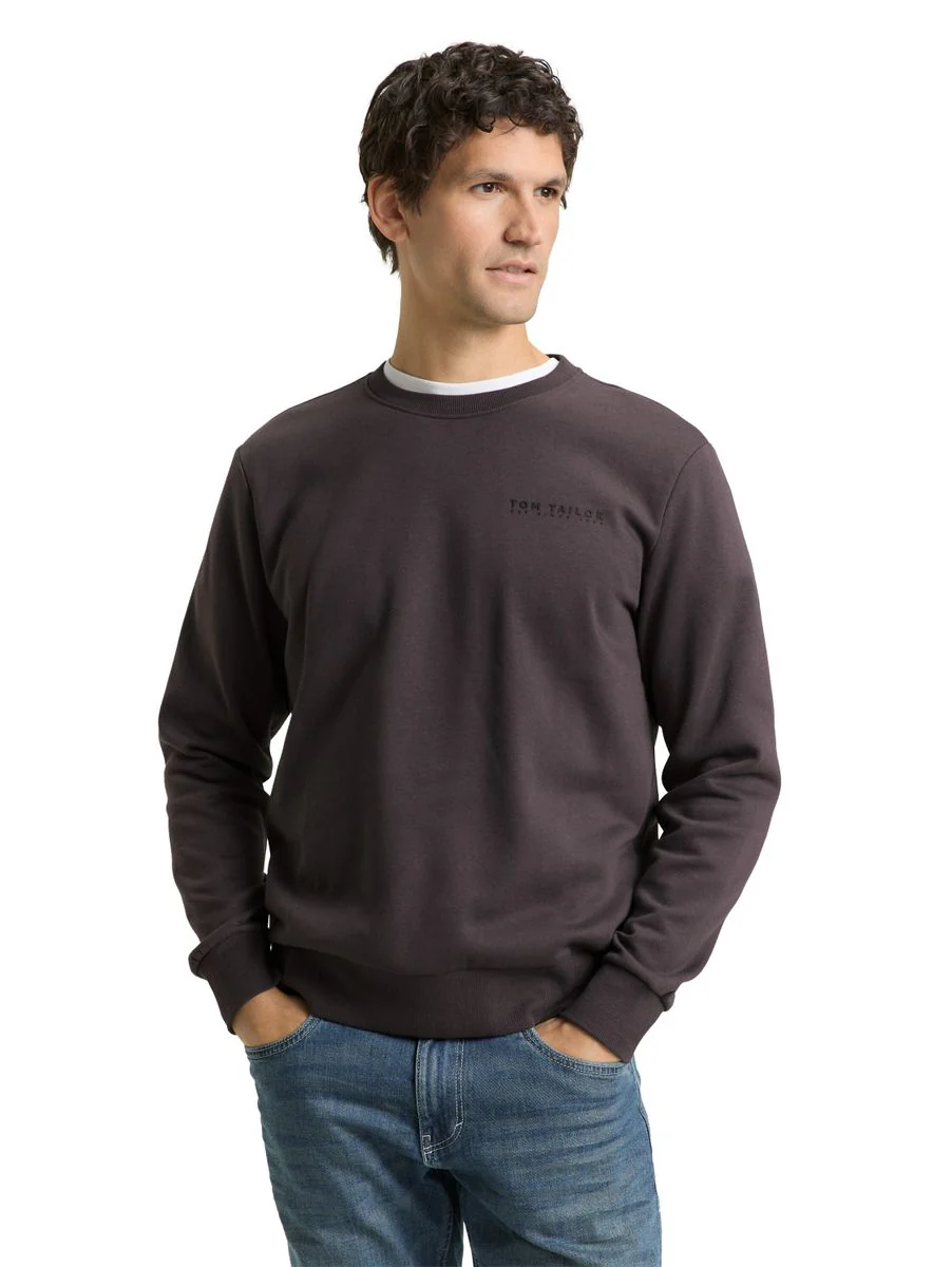 printed crew neck sweater - Image 5