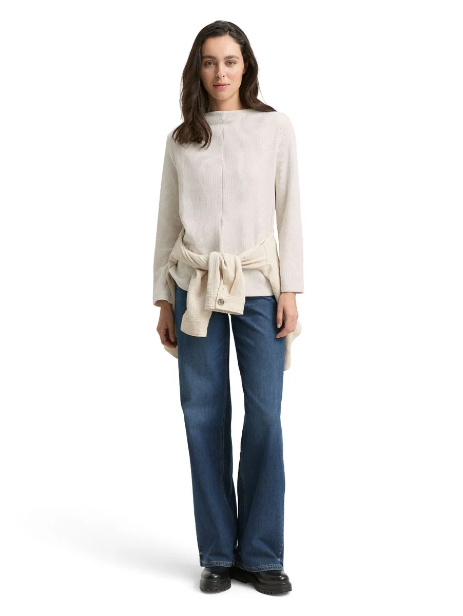 Sweatshirt mock neck - Image 3
