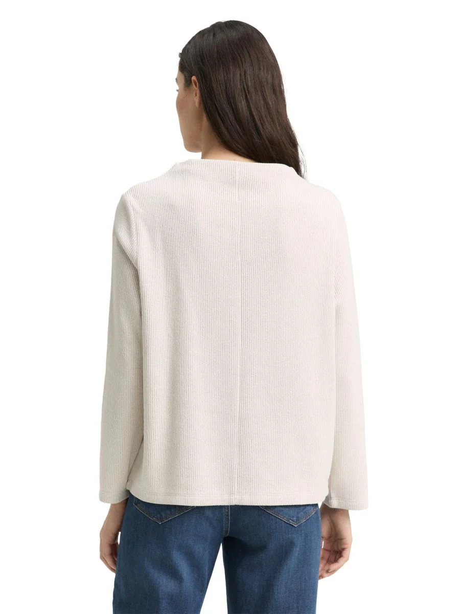 Sweatshirt mock neck - Image 4