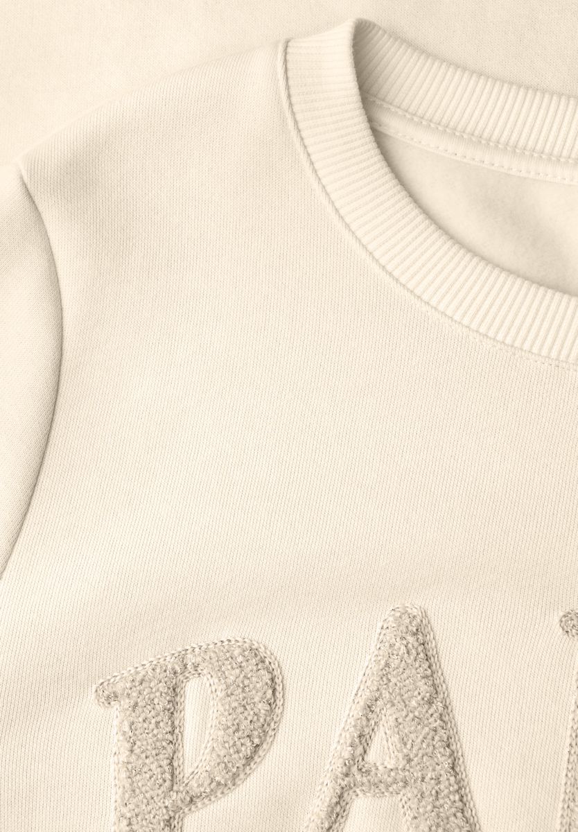 Sweatshirt mit Wording - Image 2