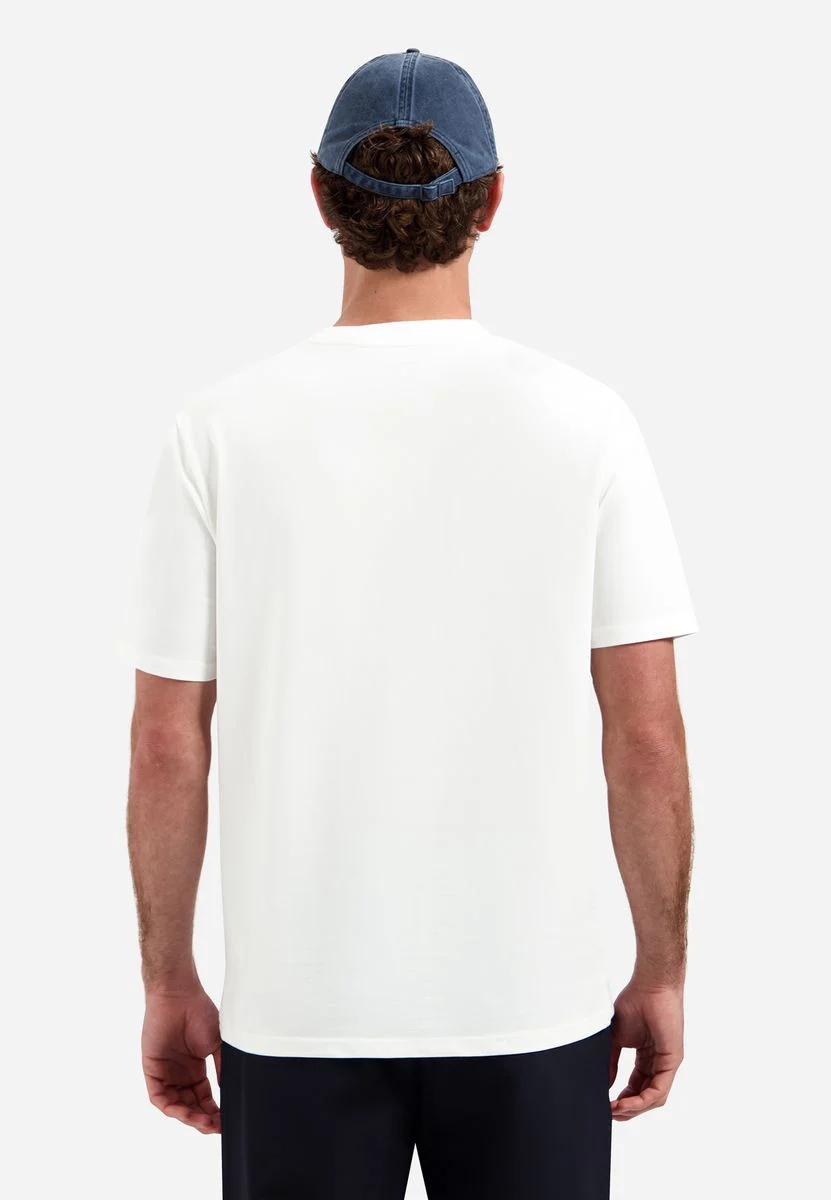 T-Shirt Crewneck Solid Basic Stretc - Image 2