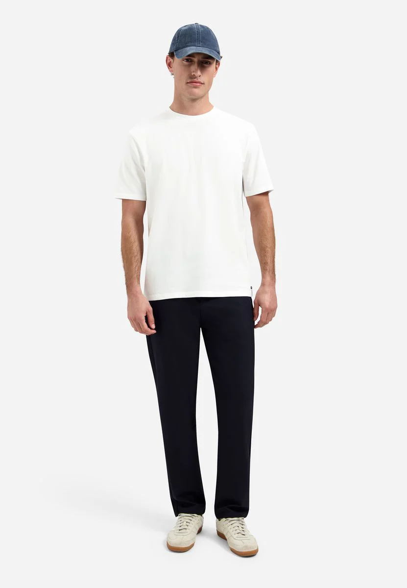 T-Shirt Crewneck Solid Basic Stretc - Image 3