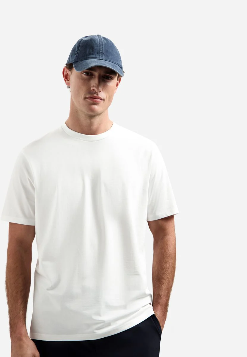 T-Shirt Crewneck Solid Basic Stretc - Image 4
