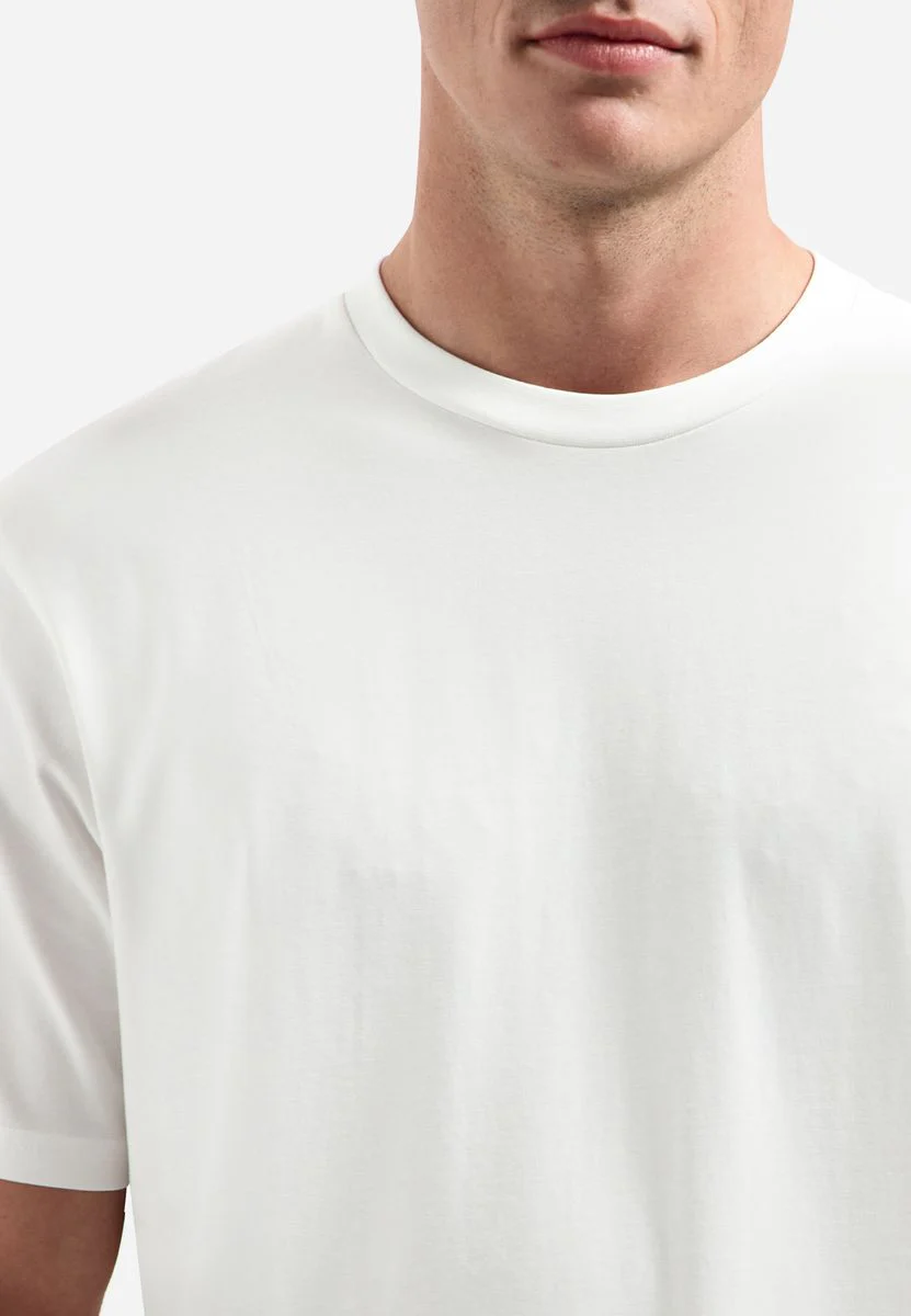 T-Shirt Crewneck Solid Basic Stretc - Image 7