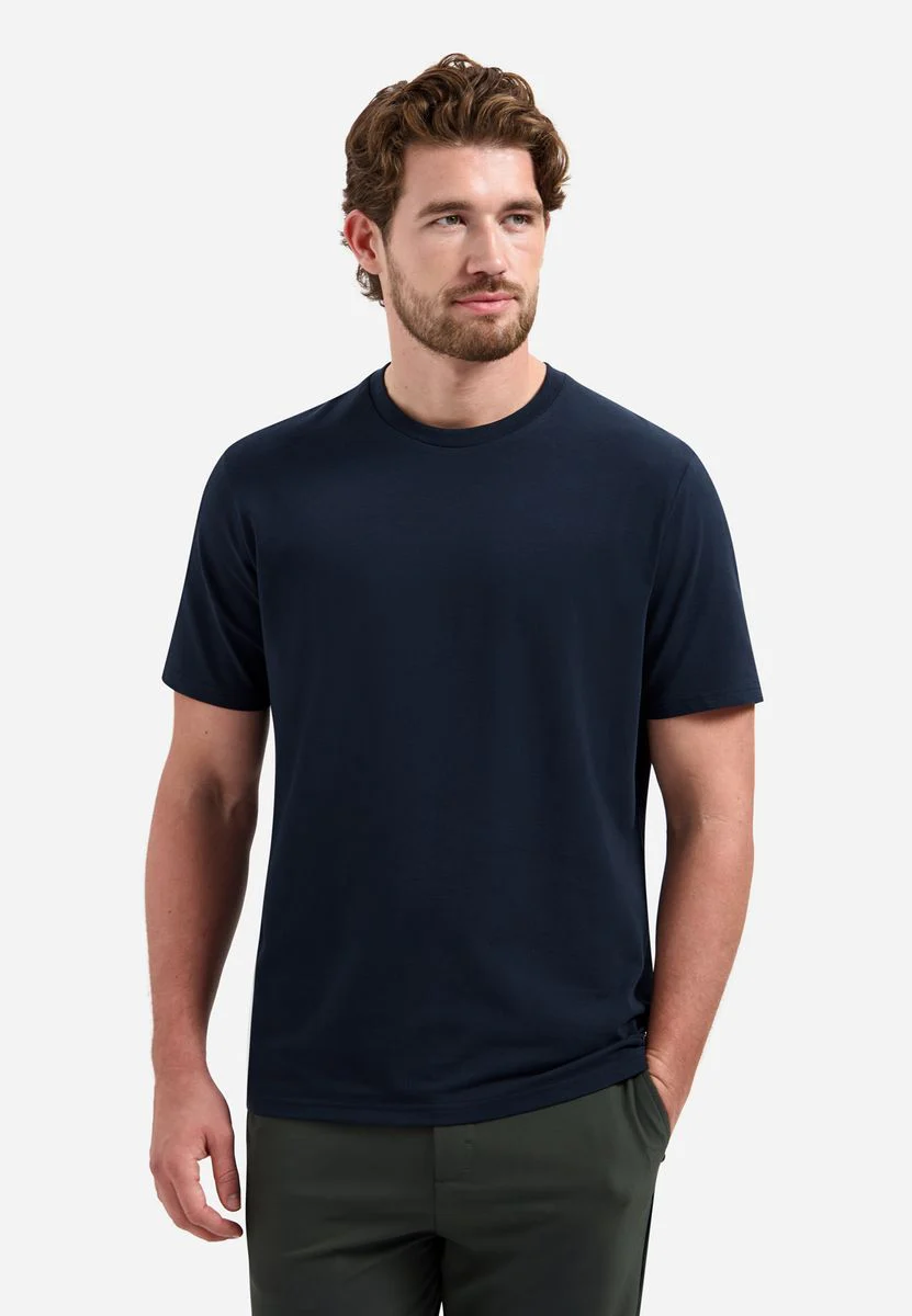 T-Shirt Crewneck Solid Basic Stretc - Image 9