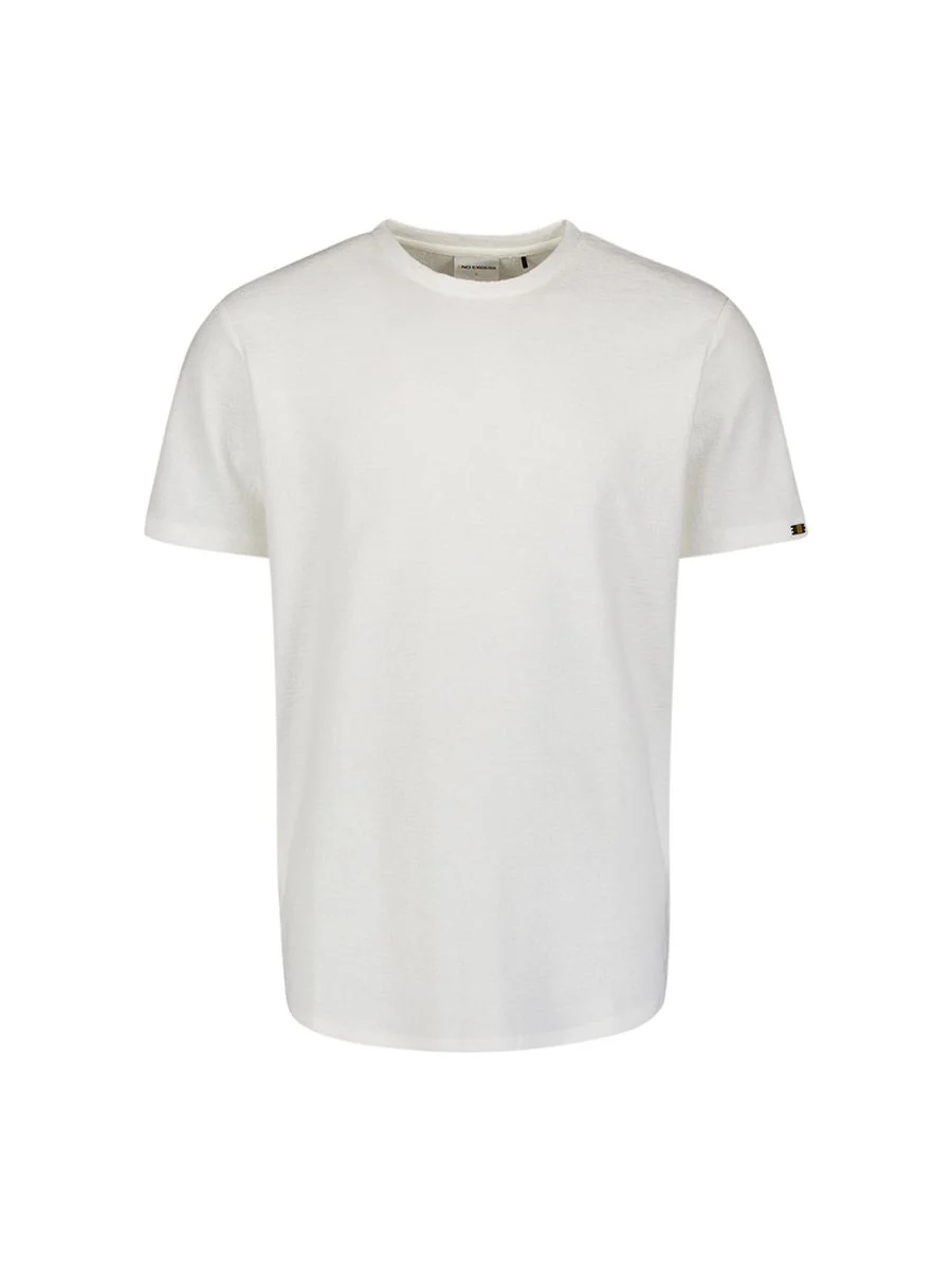 T-Shirt Crewneck Solid Jacquard - Image 5