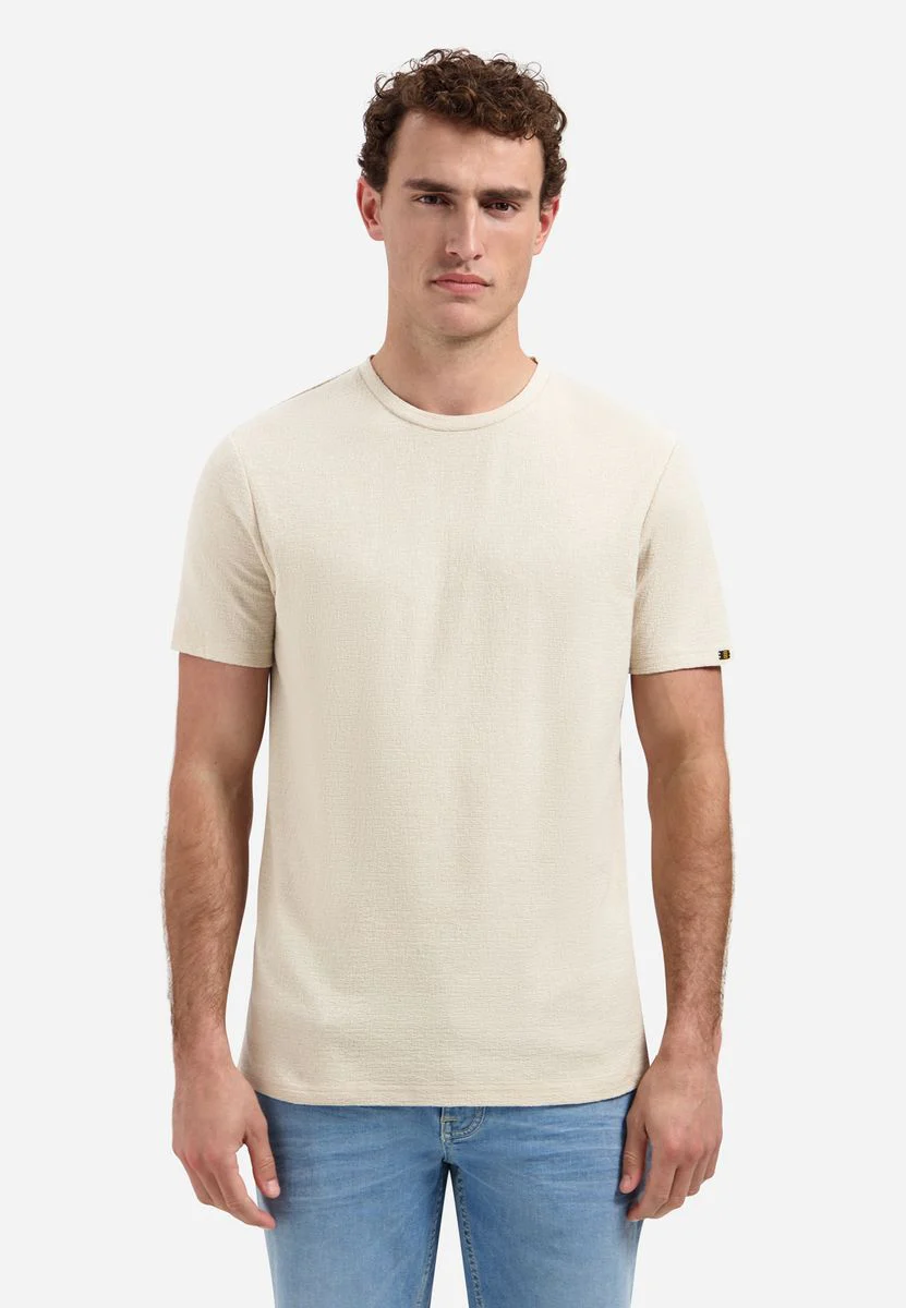 T-Shirt Crewneck Solid Jacquard - Image 9