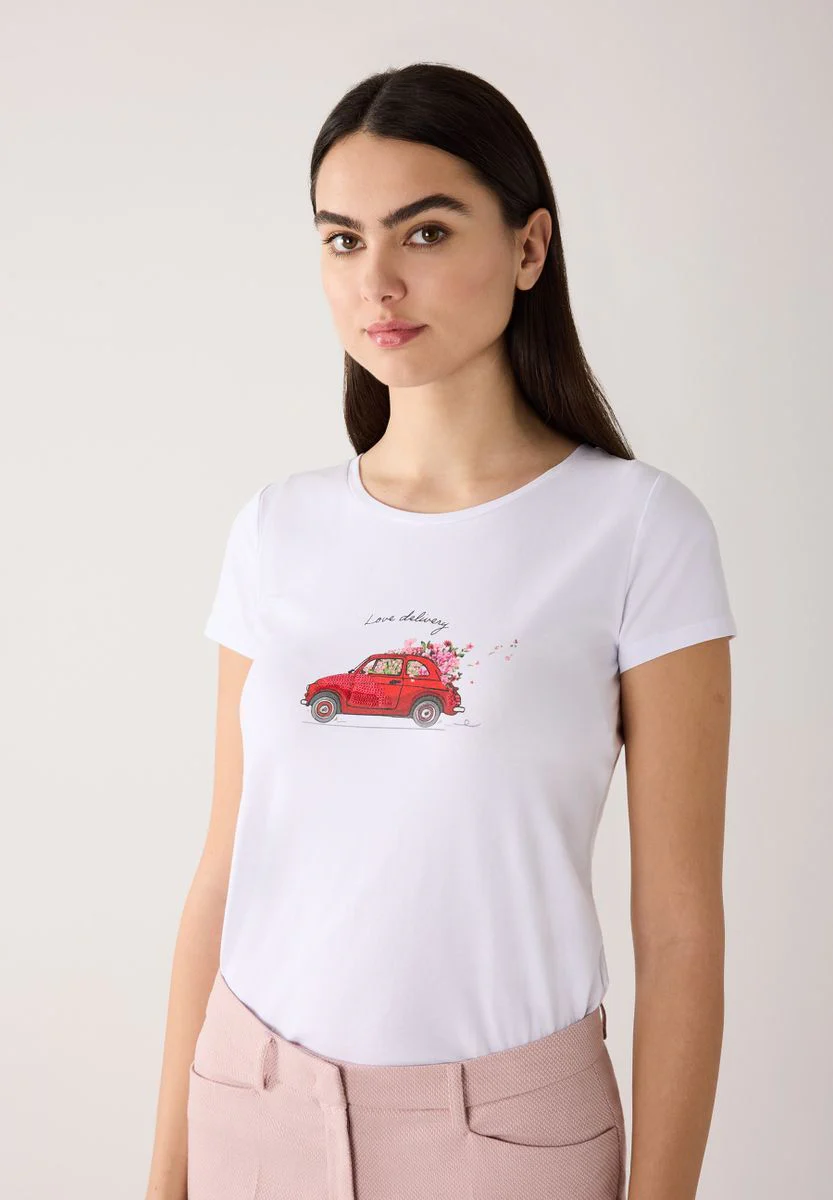T-Shirt mit Frontprint - Image 2