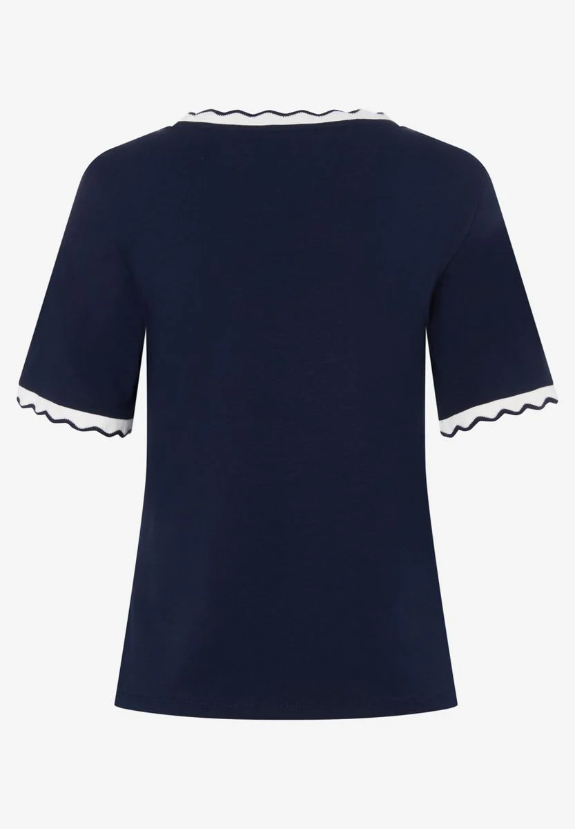 T-Shirt mit Wellenkante - Image 4