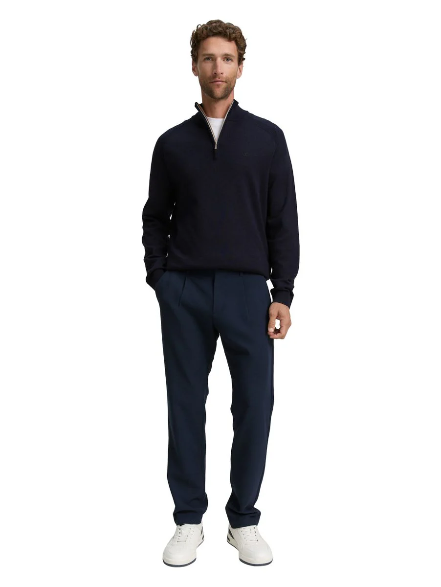 basic knit troyer - Image 3