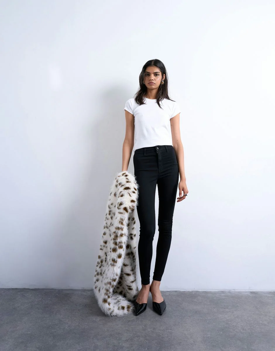 TSJONI HR SKINNY DNM JEANS BL NOOS - Image 5