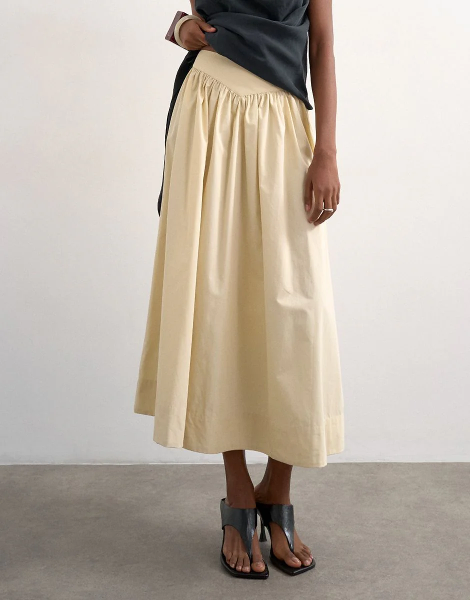 TSSALLY LW ANKLE SKIRT WVN - Image 2
