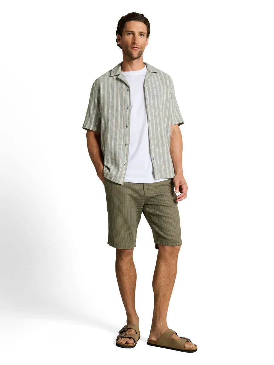 TTREGULAR Chino Shorts mit Leinenanteil - Image 6