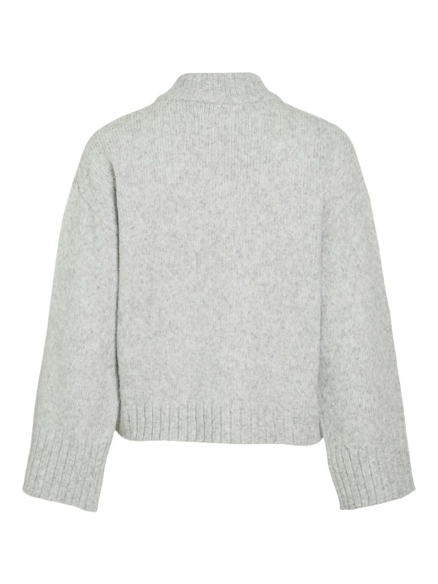 VIBIBBI L/S O-NECK KNIT CARDIGAN/PB - Image 2