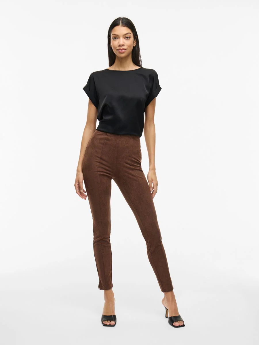 VIELLETTE S/S SATIN TOP - NOOS - Image 3