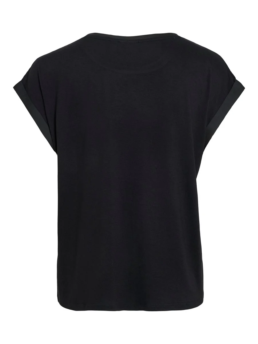VIELLETTE S/S SATIN TOP - NOOS - Image 6