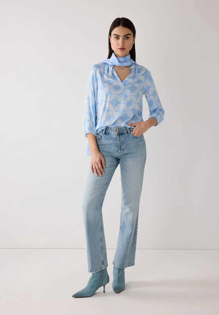 Viskosebluse mit Print - Image 4