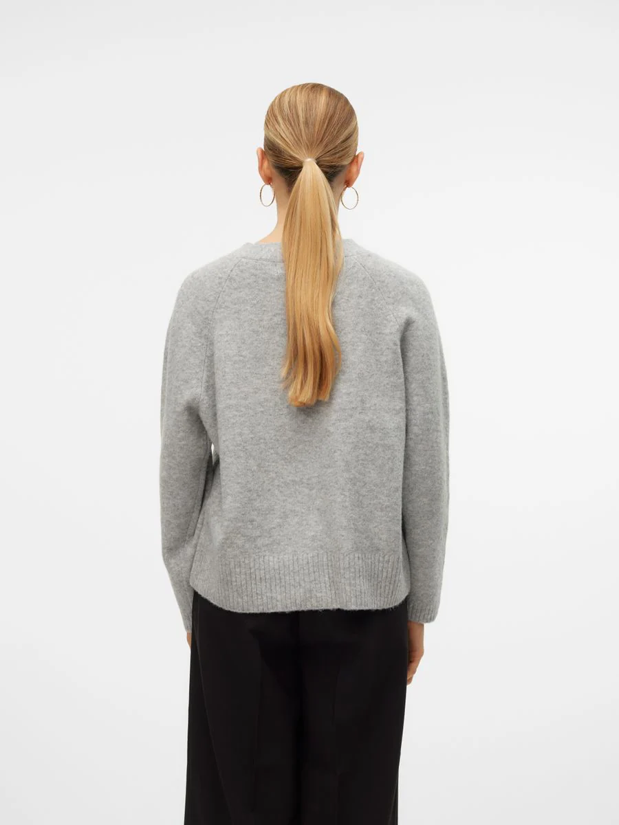 VMBOOM LS V-NECK BUTTON CARDIGAN GA - Image 3