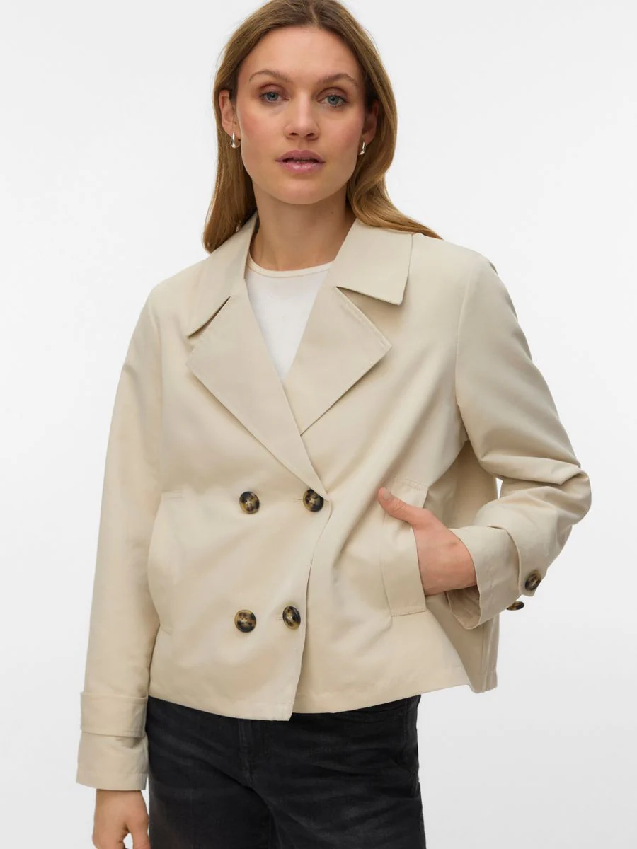 VMCHLOEMIA SHORT TRENCHCOAT NOOS - Image 5
