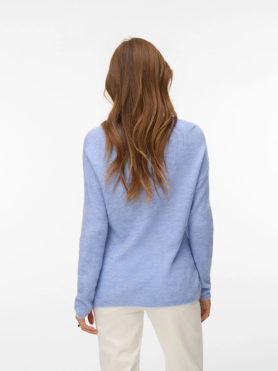 VMCREWLEFILE LS V-NECK BLOUSE NOOS - Image 3
