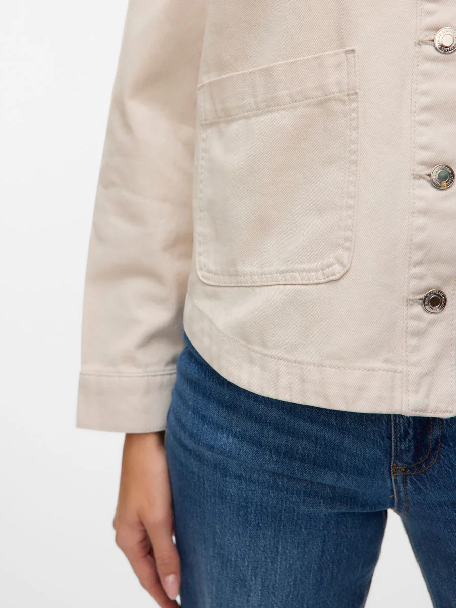 VMJAMIE LS DENIM SHACKET MIX GA NOO - Image 5