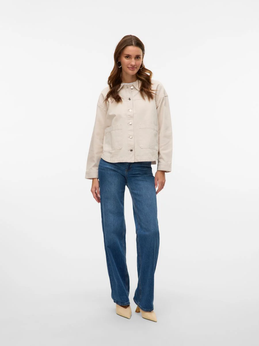VMJAMIE LS DENIM SHACKET MIX GA NOO - Image 6