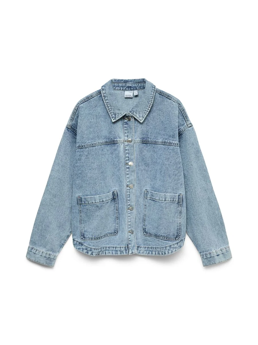 VMJAMIE LS DENIM SHACKET MIX GA NOO - Image 7