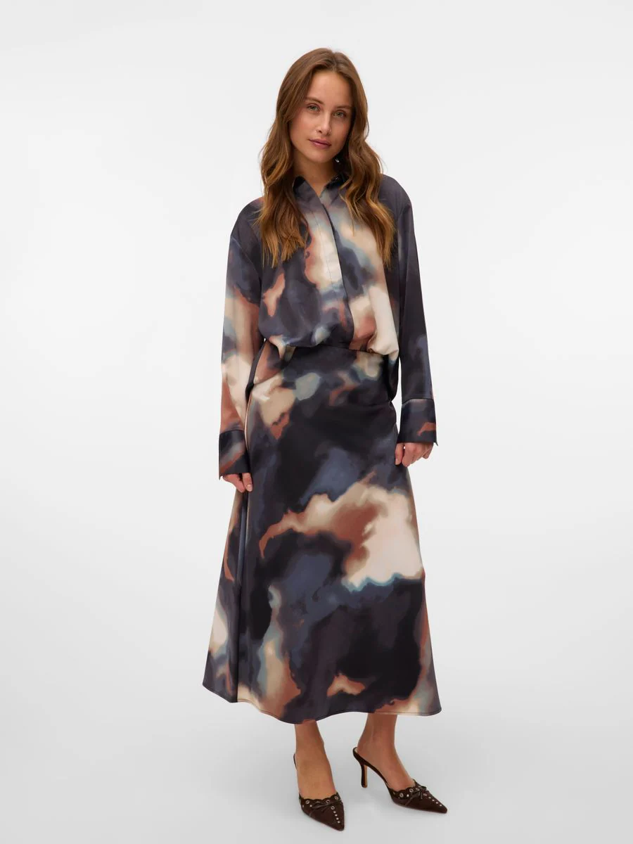 VMJOA HW ANKLE SKIRT PR WVN GA - Image 5