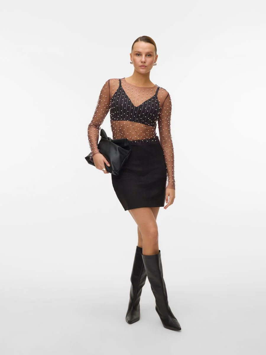 VMKRETA HW SHORT SKIRT JRS GA - Image 2